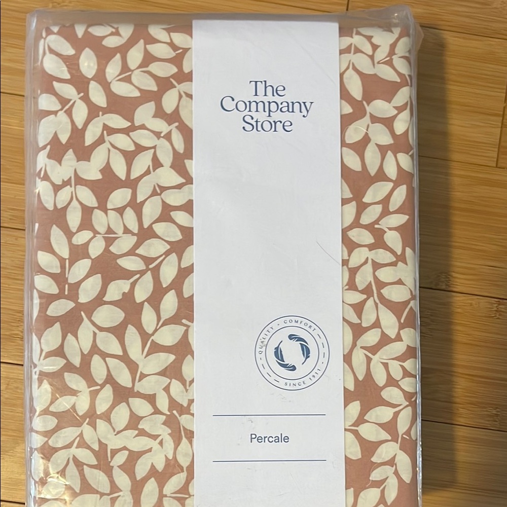 The Company Store Leaf Print Cotton Sheet Set